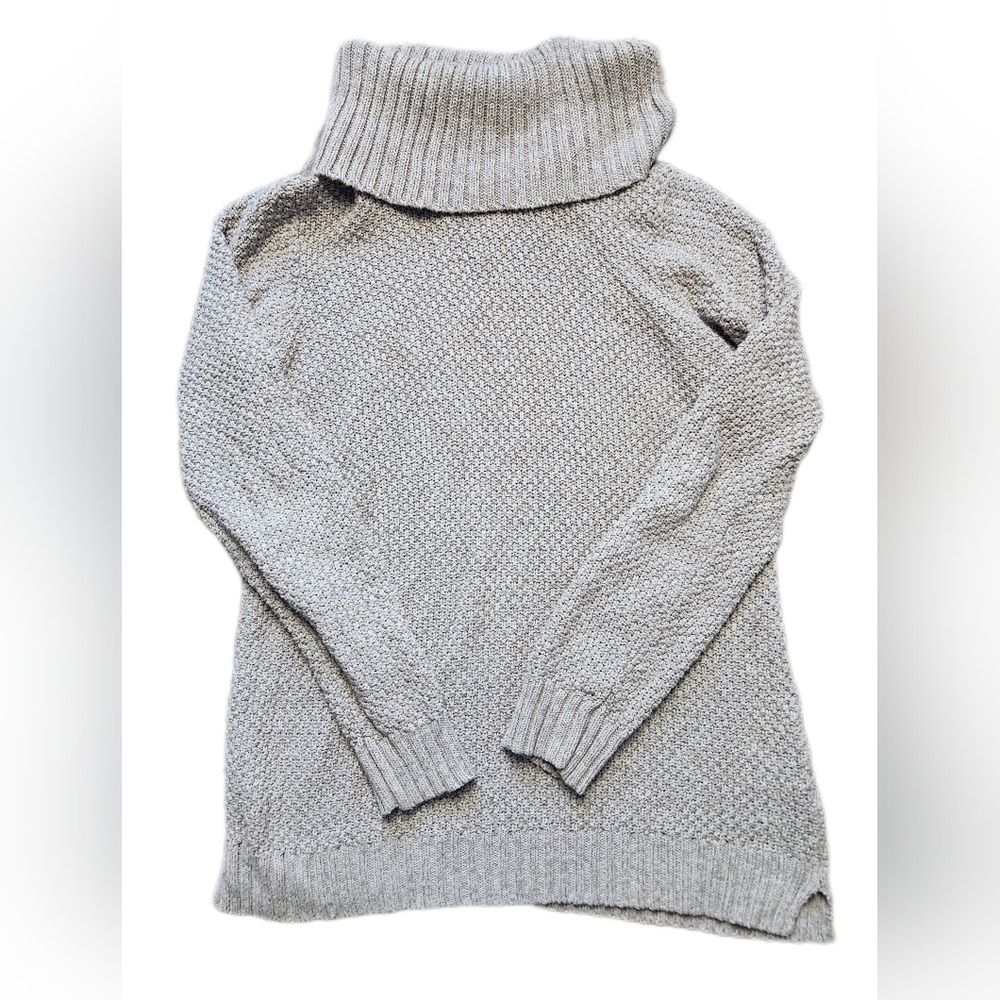 Hilary Radley light brown knit sweater Size M
